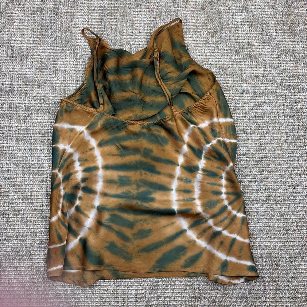 Young Fabulous & Broke Tie Dye Tank | Medium | Brown Green - Picture 7 of 8